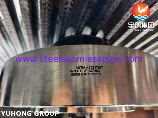 ASTM A182 F347 Phân lưng hàn / EN 1.4550 Phân lưng thép không gỉ WNRTJ