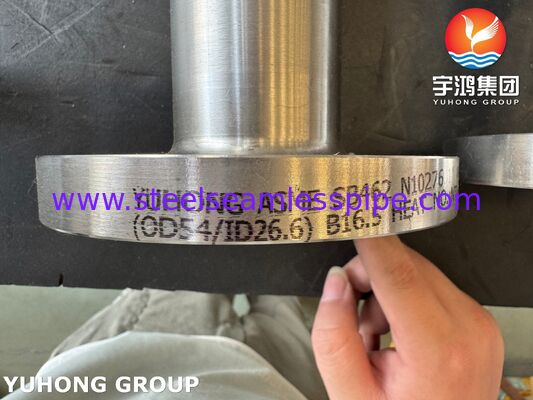 ASME SB462 UNS N10276 LWN Flange ASME B16.5 Hastelloy C276 Flange cổ hàn dài