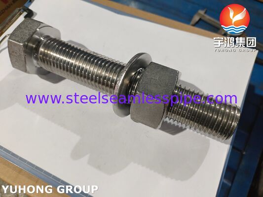 Bu lông lục giác, đai ốc, vòng đệm thép Duplex S32205 2205 theo tiêu chuẩn ISO4017