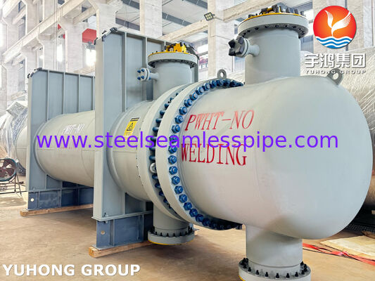 TEMA Type BEM 1108 Tubes Monel 400 Fixed Tube Sheet Shell và Tube heat exchanger