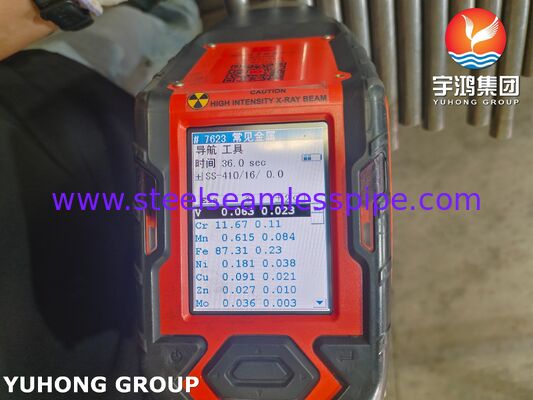 Ống liền mạch thép không gỉ ASTM A268 TP410 1.4006 Ống lò cho ngành lọc dầu