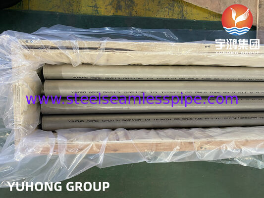 Nồi hơi thép hợp kim Ferritic và Austenitic, siêu nóng và ống trao đổi nhiệt liền mạch ASTM A213 ASME SA213 TP347H