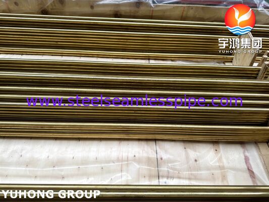 ASTM B111 C44300 Admiralty Brass Precision U Bend Tube cho máy ngưng tụ và máy trao đổi nhiệt