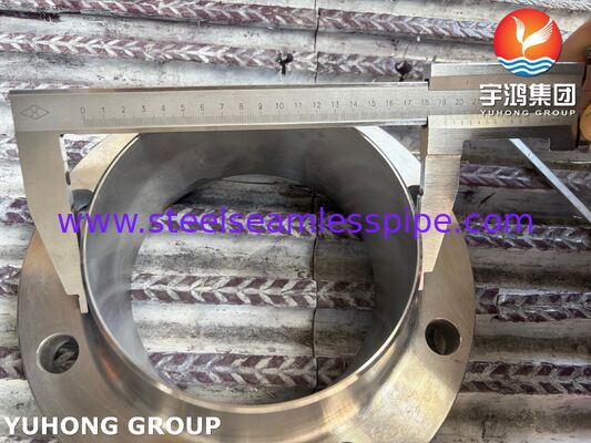 Mặt bích ASTM A182 F51 UNS S31804 Mặt bích cổ hàn bằng thép song công Mặt bích WNRF rèn