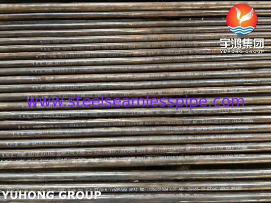 ASME SA179 Bụi không may thép cacbon bị giết cho máy trao đổi nhiệt và máy ngưng tụ