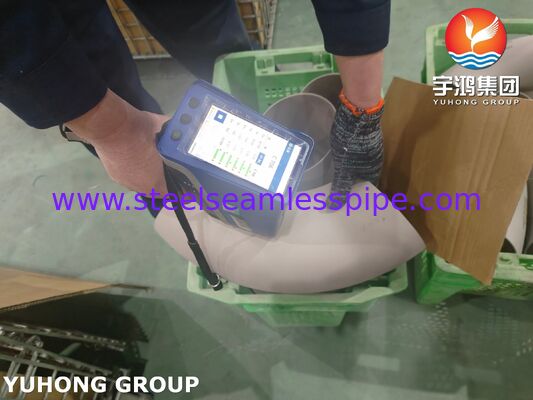 DIN 86090 CuNi 90/10 khuỷu tay cho đường ống dẫn nước biển và nước biển - Đồng Nickel Butt Weld Elbow
