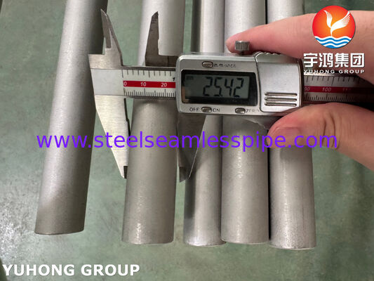ASME SB163 UNS N08825 Bụi không may hợp kim 825 hợp kim niken cho ngành công nghiệp hóa học