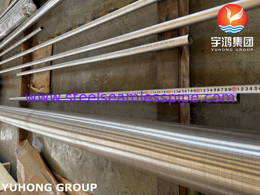 ASME SB622 UNS N10276 Nickel Alloy Seamless Tube Hastelloy C276 Tube Heat Exchanger Tube