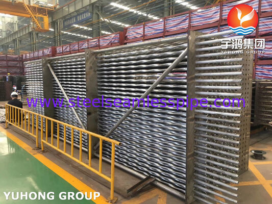 Corrugated TP310S Stainless Steel Tubes for Waste Heat Recovery