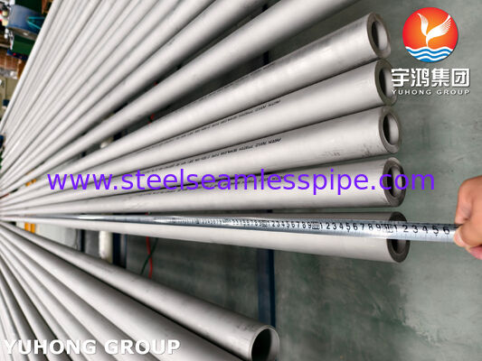Ống thép không gỉ liền mạch ASTM A312 TP321H S32109 12X18H10T cho nhà máy lọc dầu
