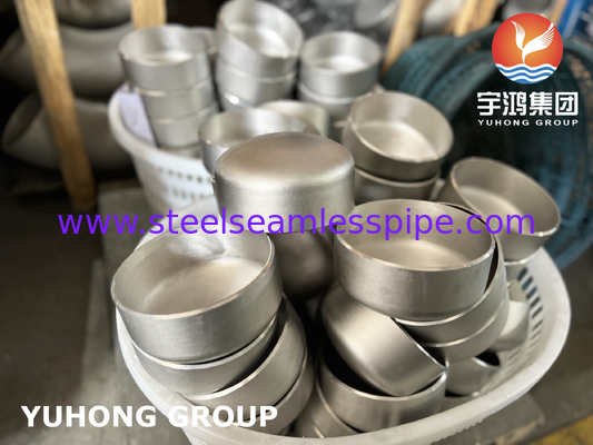 Nắp hàn đối xứng ASTM A403 WP316L Thép không gỉ ASME B16.9 phun cát cho đường ống công nghiệp