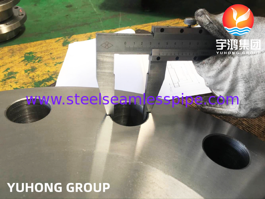 Mặt bích mù ASTM A182 F22 Thép hợp kim có mặt nâng RF cho đường ống nhiệt độ cao
