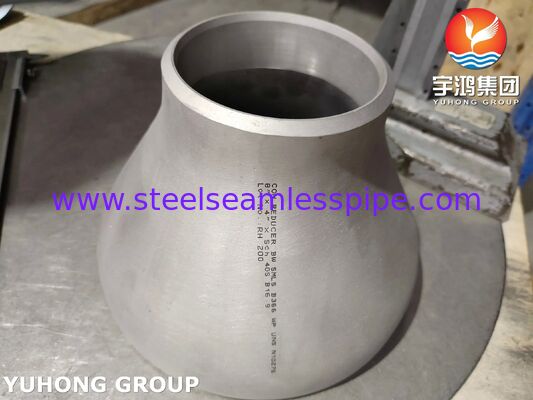 Giảm tâm Hastelloy C276 ASTM B366 WPHC276 Phụ kiện giảm cho xử lý hóa chất