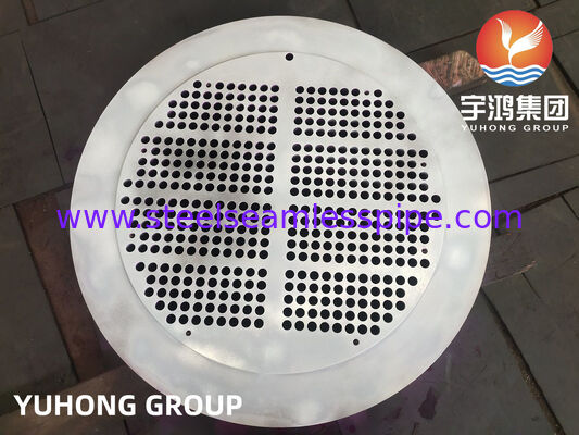 F304L STAINLESS STEEL TUBESHEET cho bộ trao đổi nhiệt vỏ và ống