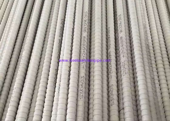 ASTM A213 S30403 Rút bi sợi lông lồi hiệu quả về năng lượng cho máy trao đổi nhiệt