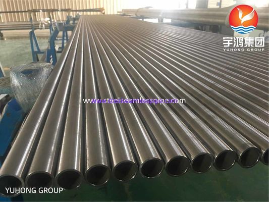 Ống hợp kim niken ASTM B163 UNS N08825 Incoloy 825 Ống trao đổi nhiệt liền mạch