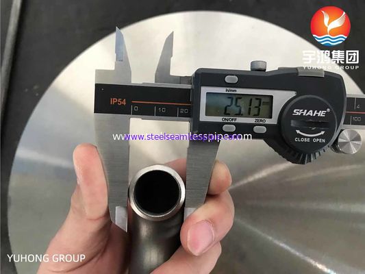 Phụ kiện ống thép hợp kim, ASTM B366 Hastelloy C22 / 2.4602 180 độ khuỷu tay