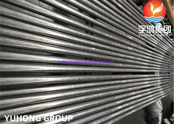 ASME SB163 UNS N04400 / Monel 400 Nickel hợp kim ống trao đổi nhiệt liền mạch