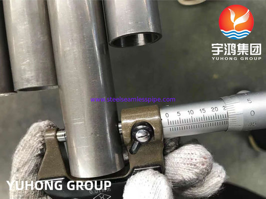ASME SB163 UNS N04400 / Monel 400 ống hợp kim niken liền mạch cho máy trao đổi nhiệt