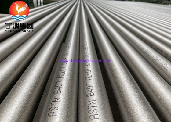 ASME SB407 Incoloy 800H / UNS N08810 ống không may bằng thép hợp kim niken