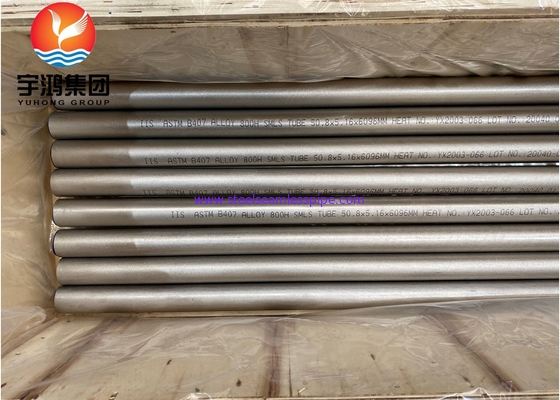 ASME SB407 Incoloy 800H / UNS N08810 ống không may bằng thép hợp kim niken