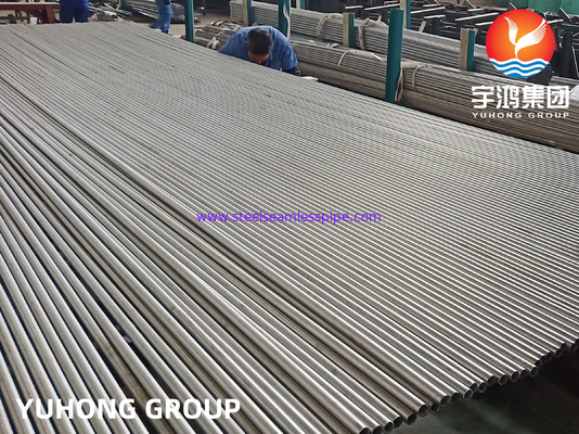 Ống trao đổi nhiệt liền mạch bằng thép không gỉ ASME SA213 TP316L