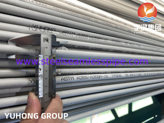 Ống thép không gỉ ASTM A269 TP304L không mối nối dùng cho ngành hóa chất