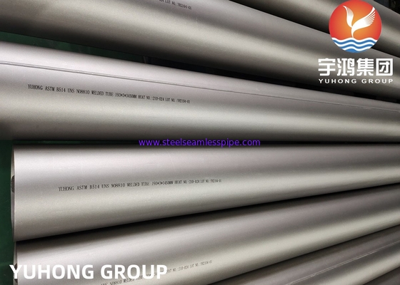 ỐNG INCOLOY 800H, ỐNG HÀN HỢP KIM NICKEL ASTM B514 B163 B407