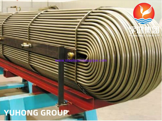 ASTM B111 UNS C68700 ống đồng nhôm ống U uốn cong ống trao đổi nhiệt ống