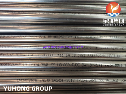 ASTM A249 TP304/304L ống hàn bằng thép không gỉ