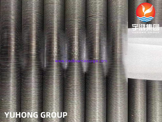 Bụi có vây nhúng ASME SB163 Monel 400 ống hợp kim niken loại G ống vây