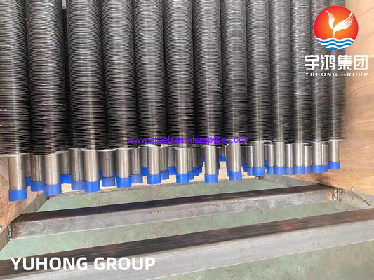 Bụi có vây nhúng ASME SB163 Monel 400 ống hợp kim niken loại G ống vây