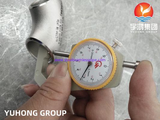 JIS B 2312 Khớp nối ống thép 90° 45° LR/SR Cổ tay SUS304 SUS304L