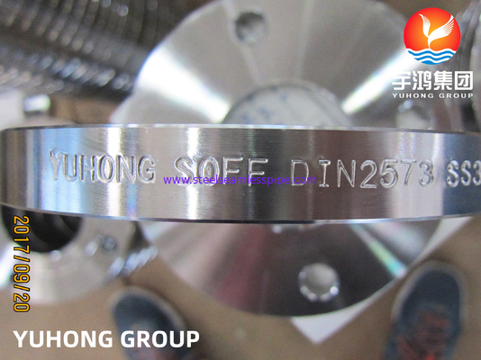 DIN2573 F316L Stainless Steel Slip-on Flange (Flat Face), Sử dụng trong môi trường nhiệt độ cao