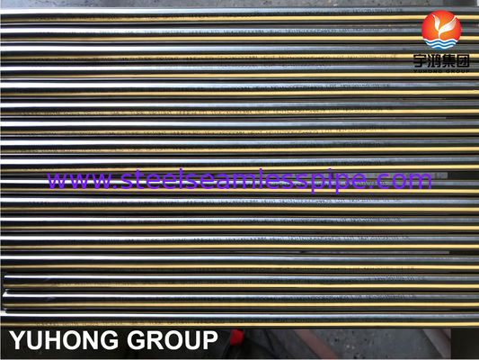 Đường ống nhăn sáng không liền mạch ASTM A213 ASME SA269 Lăn lạnh