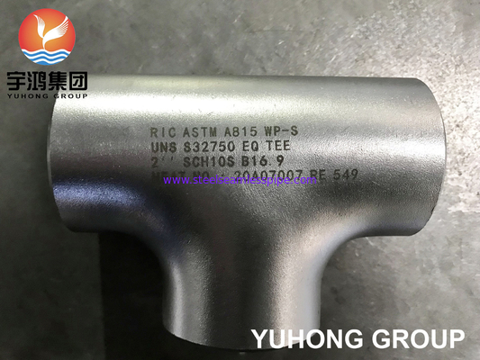SUPER DUPLEX EQUAL TEE A815 UNS S32750/2507 BUTT HÀN LẮP