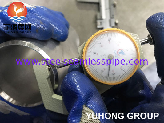 ASTM A815 S32750 Thép không gỉ Super Duplex Tê đều có khả năng phục vụ Clo Phụ kiện hàn đối đầu