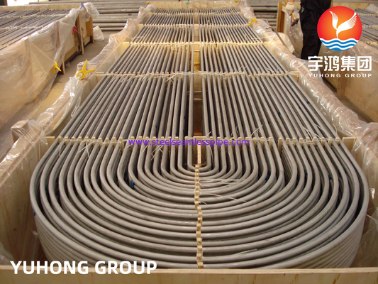 ống trao đổi nhiệt ASTM A213 TP316 / TP316L / TP316Ti / TP316H / TP904L U Bend Tube, cho ứng dụng gói ống