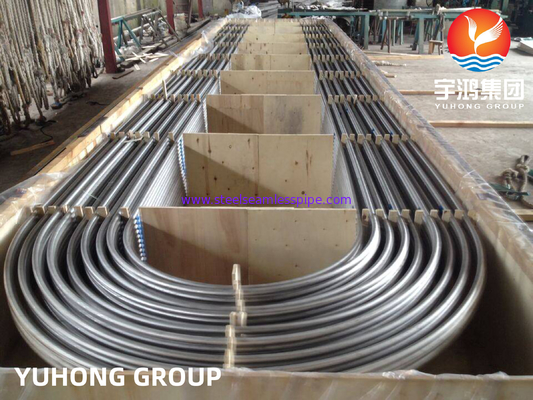 ống trao đổi nhiệt ASTM A213 TP316 / TP316L / TP316Ti / TP316H / TP904L U Bend Tube, cho ứng dụng gói ống