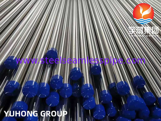 Đường ống nhăn sáng không liền mạch ASTM A213 ASME SA269 Lăn lạnh