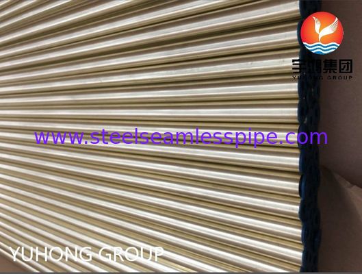 ASTM B111 C44300 O61 ống đồng liền mạch ống đồng tròn cho các ứng dụng trao đổi nhiệt