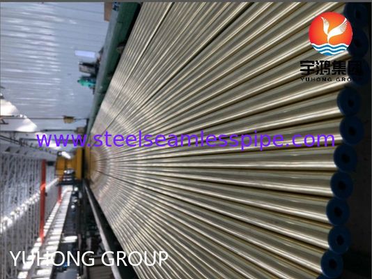 ASTM B111 C44300 O61 ống đồng liền mạch ống đồng tròn cho các ứng dụng trao đổi nhiệt