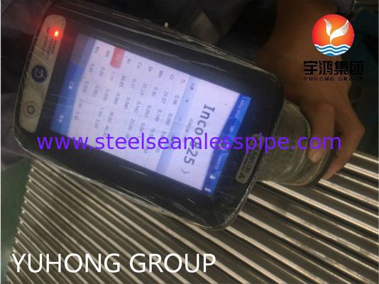 Ống liền mạch hợp kim niken ASME SB163 Incoloy 825 N08825 dùng cho bộ trao đổi nhiệt với khả năng chống ăn mòn