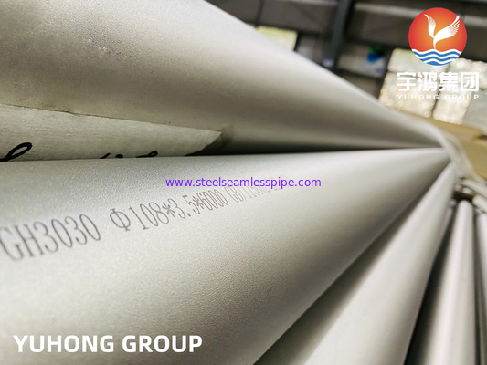 Hợp kim nhiệt độ cao GH3030, GB/T 15062 Ni80Cr20 ống hợp kim niken liền mạch