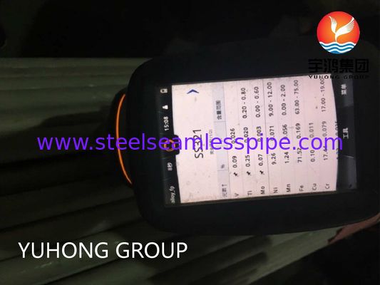 ASTM A213 TP321 Bụi không may bằng thép không gỉ có độ bền nhiệt độ cao và khả năng chống ăn mòn giữa hạt