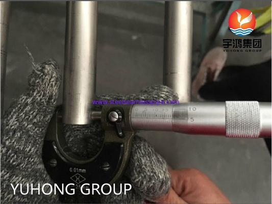 Ống thép liền mạch hợp kim Titan ASME SB338 GR.7 dùng cho bộ ngưng tụ và bộ trao đổi nhiệt