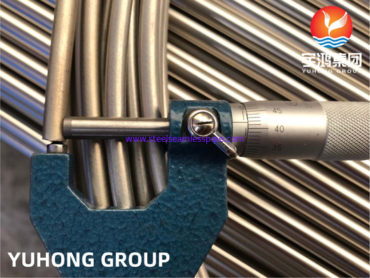 Ống cuộn liền mạch bằng thép không gỉ ASTM A269 TP316L dùng cho bộ trao đổi nhiệt