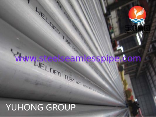 ASTM A249 TP321 ống hàn thép không gỉ chống ăn mòn cho các ứng dụng nhiệt độ cao trong máy trao đổi nhiệt và siêu máy sưởi