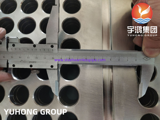 EN10028 1.4541 / A182 F321 Bảng ống thép không gỉ Chuỗi trao đổi nhiệt