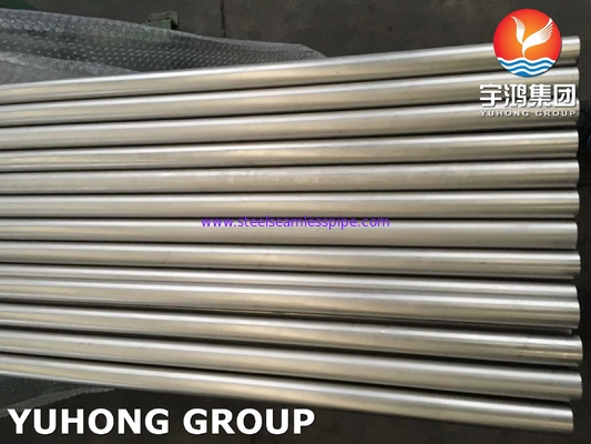 ASME SB338 GR.7 / UNS R52400 ống trao đổi nhiệt liền mạch hợp kim titan